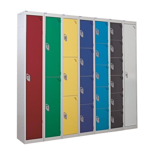 Express Three Door Locker - Flat Top